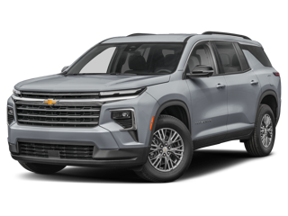 A gray 2025 Chevrolet Traverse