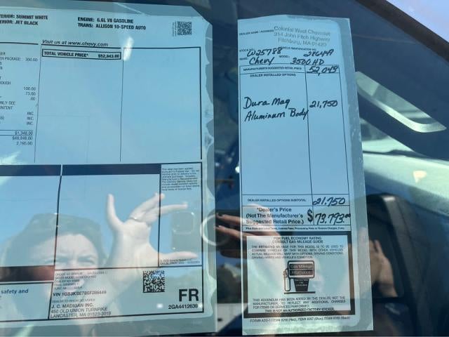 2025 Chevrolet Silverado 3500 HD Chassis Cab Work Truck