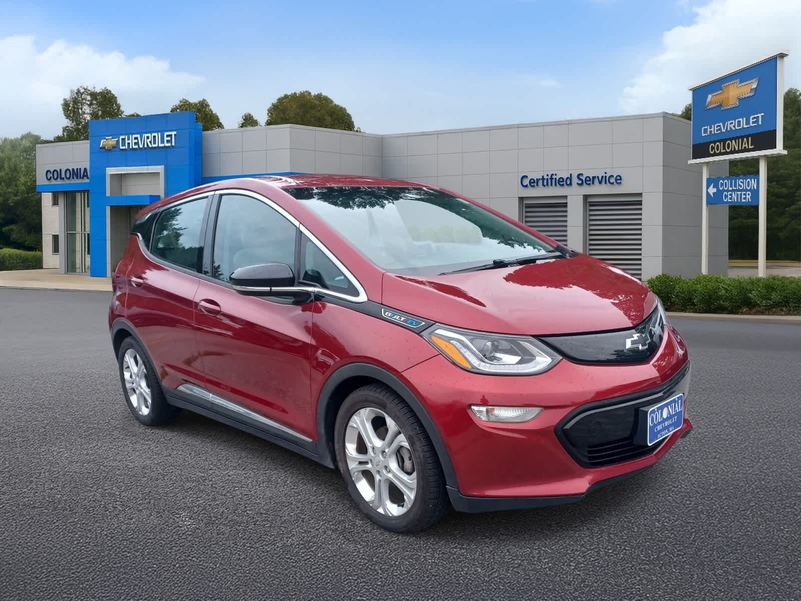 Used 2017 Chevrolet Bolt EV LT with VIN 1G1FW6S09H4165681 for sale in Acton, MA