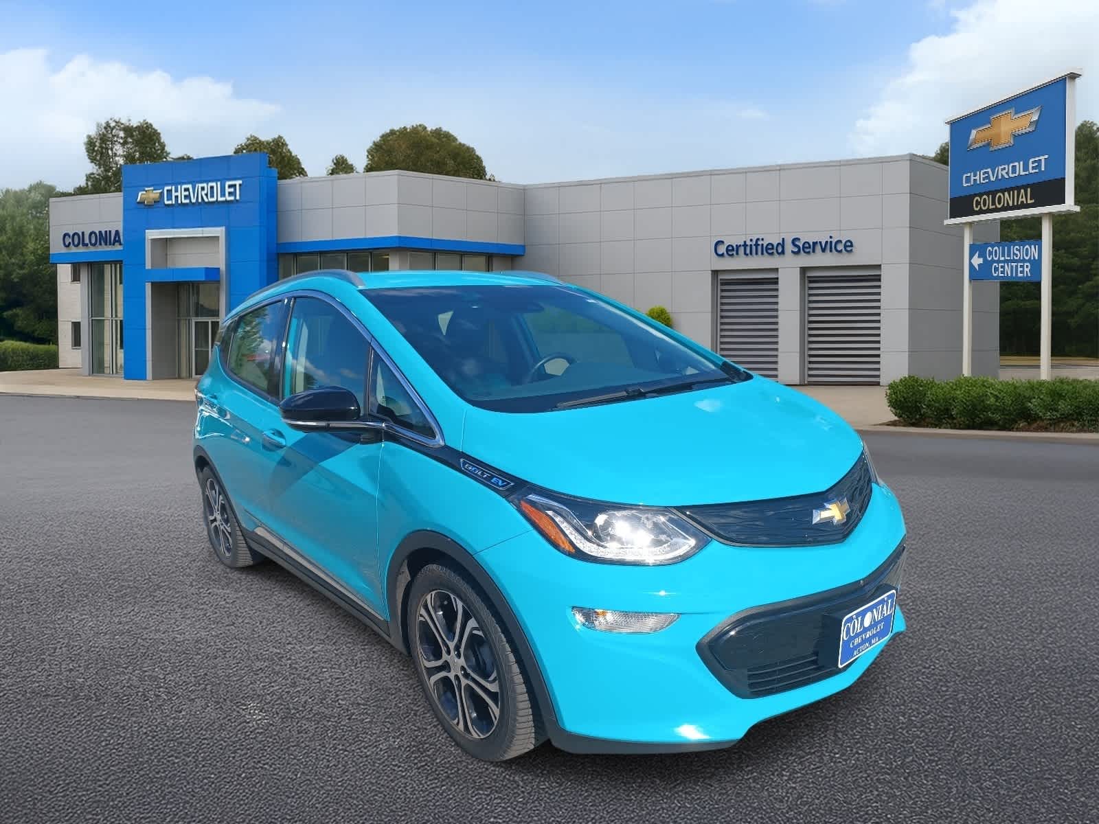 Used 2021 Chevrolet Bolt EV Premier with VIN 1G1FZ6S03M4109091 for sale in Acton, MA